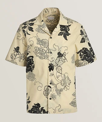 Floral Cotton Camp Shirt