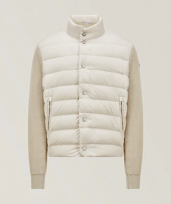 Hybrid Down Cardigan