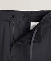Wool-Blend Drawstring Pants