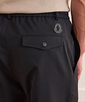 Wool-Blend Drawstring Pants