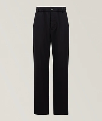 Wool-Blend Drawstring Pants