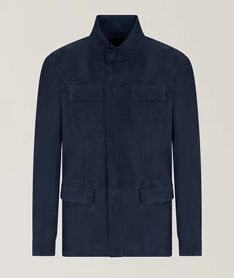 Suede Safari Jacket