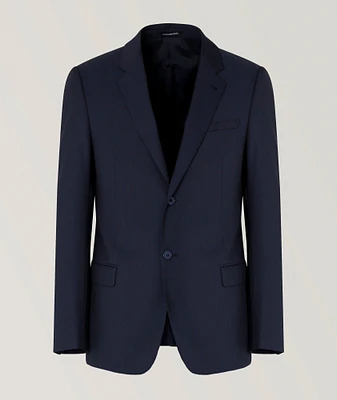 Pinstripe Virgin Wool Suit