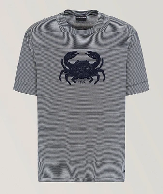Milleraies Cotton Jacquard Jersey T-Shirt