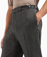Textured Virgin Wool Trousers