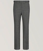 Textured Virgin Wool Trousers