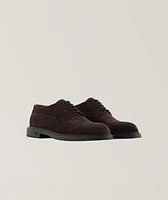 Suede Wingtip Brogues