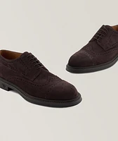 Suede Wingtip Brogues