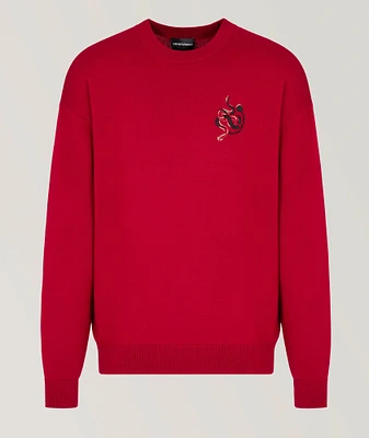 Lunar New Year Virgin Wool Sweatshirt