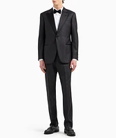 Peak Lapel Wool-Silk Tuxedo
