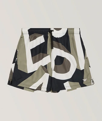 Block Letter Logo Swim Shorts