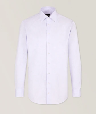 Micro-Woven Cotton Dress Shirt