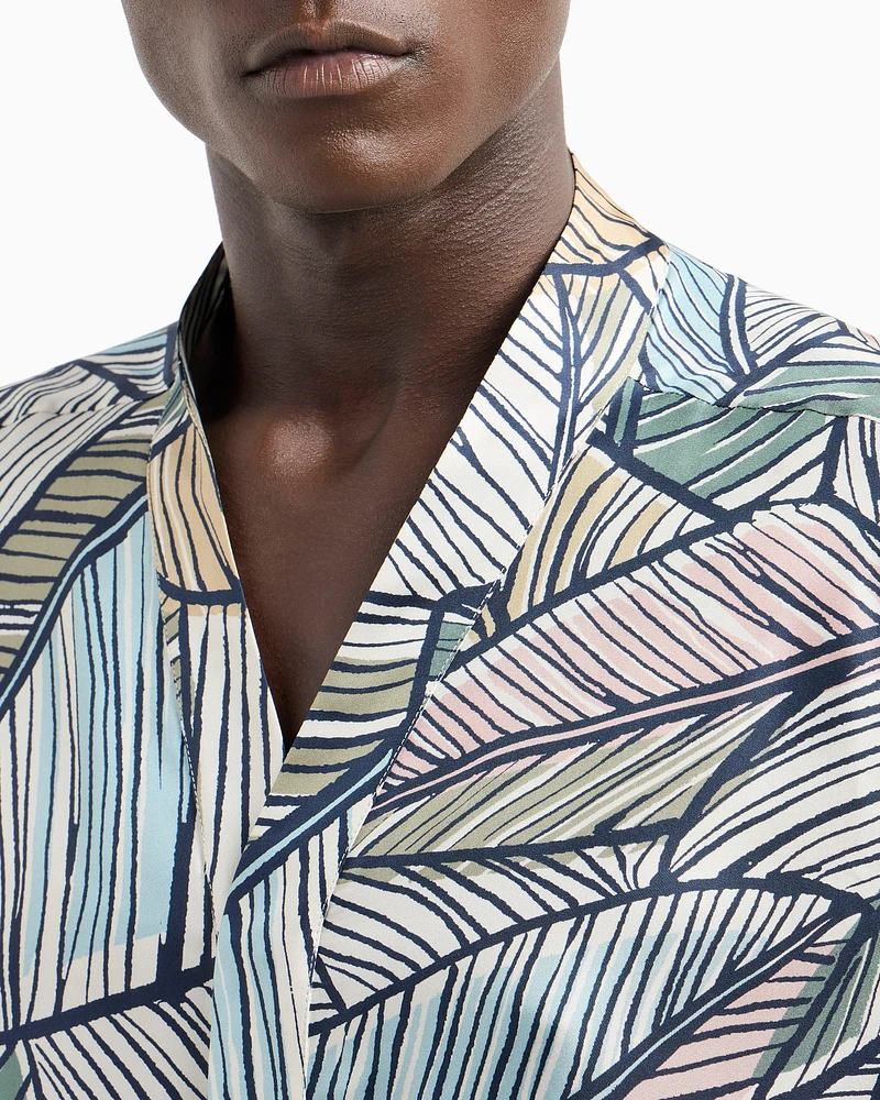 Printed Silk Shirt