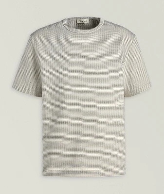Striped Cotton Crewneck T-Shirt