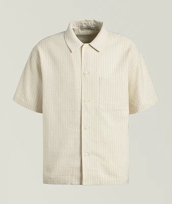 Striped Jacquard Shirt
