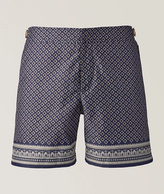 Bulldog Solmio Geo-Floral Swim Shorts