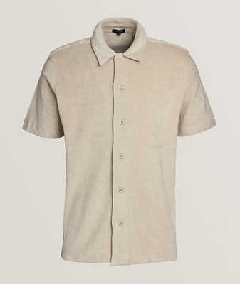 Terry Cotton Camp Shirt