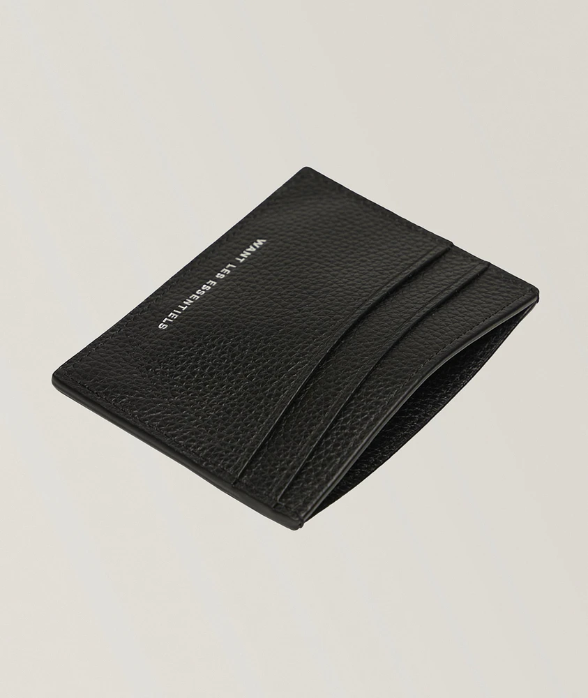 Branson Pebble-Grained Leather Cardholder