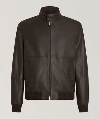 Nappa Leather Bomber