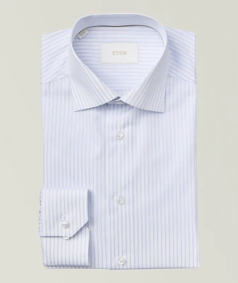Contemporary-Fit Elevated Stripe Dress Shirt