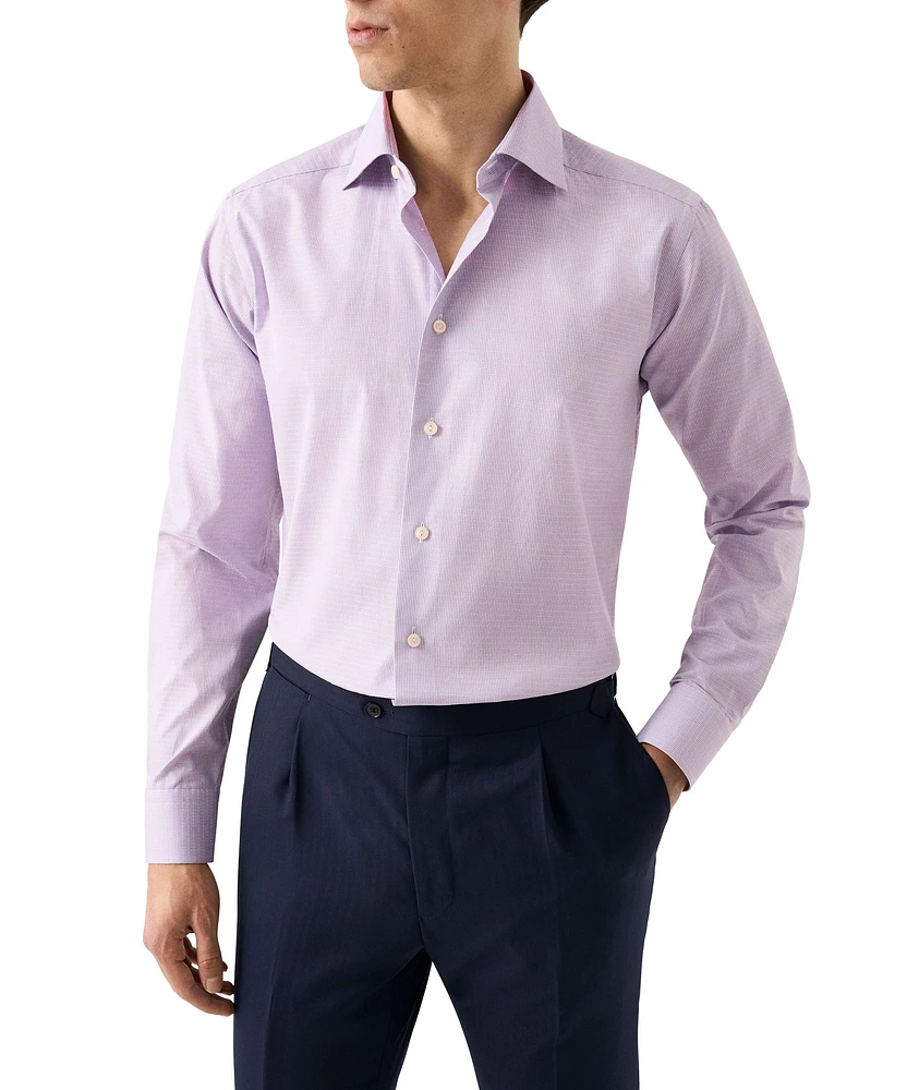 Slim-Fit Dobby Dress Shirt