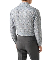 Contemporary-Fit Paisley Dress Shirt