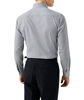Slim-Fit Medallion Signature Twill Dress Shirt