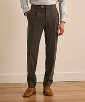 Leisure-Fit Linen-Blend Suit Pants