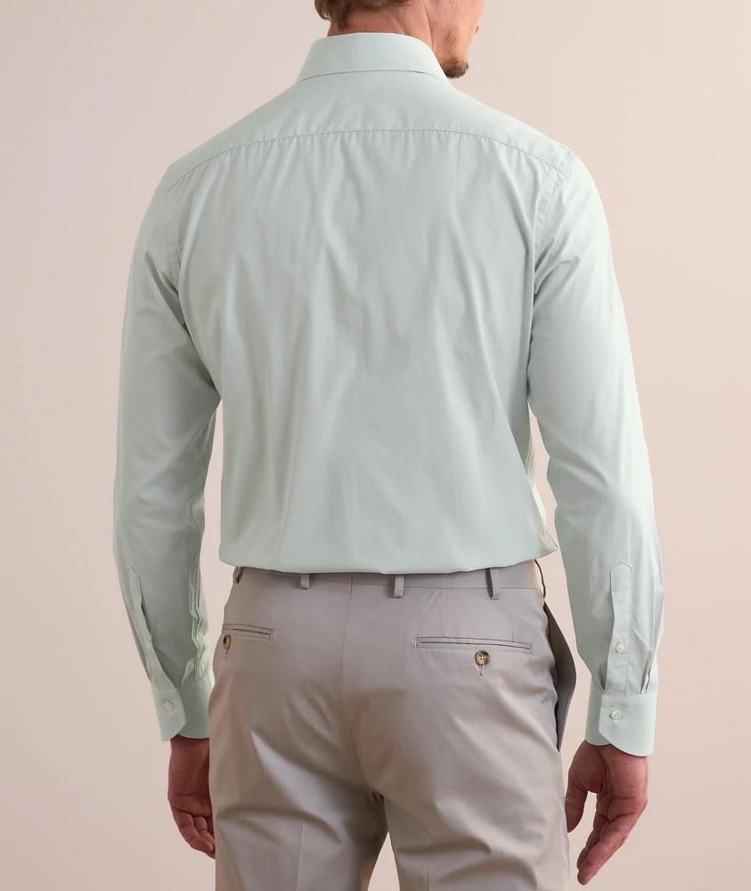 Regular-Fit Micro-Check Dress Shirt