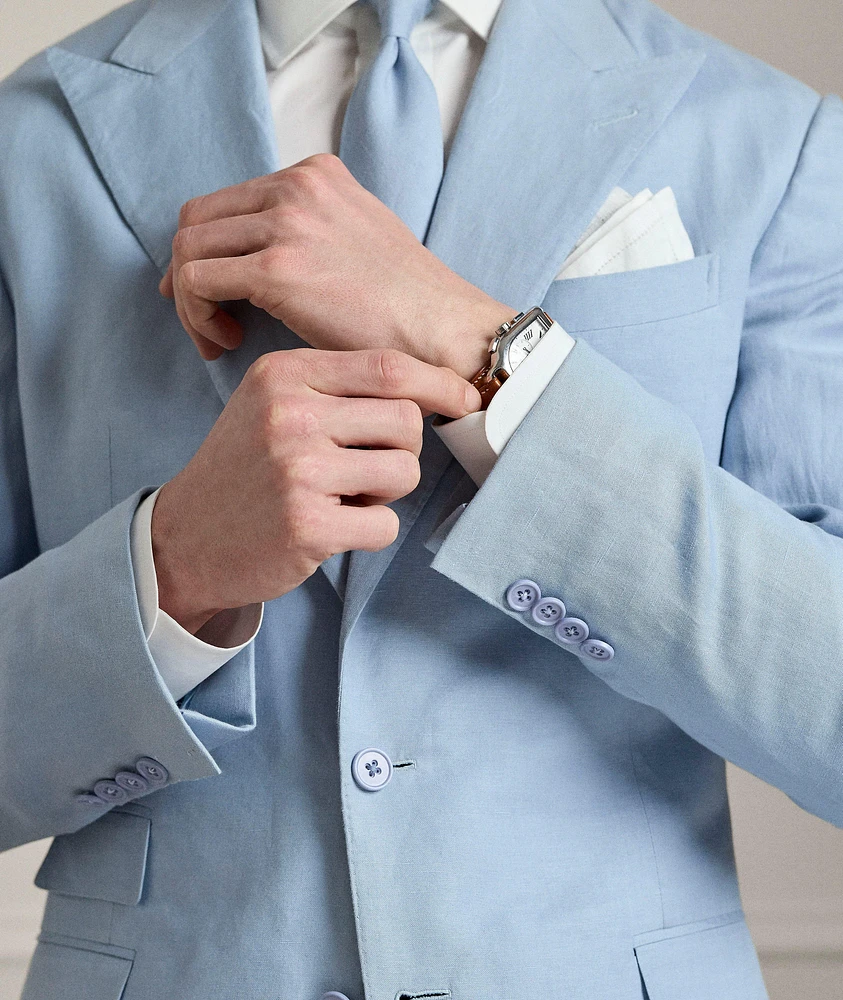 Kent Silk-Linen Suit Jacket