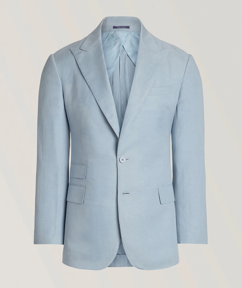 Kent Silk-Linen Suit Jacket