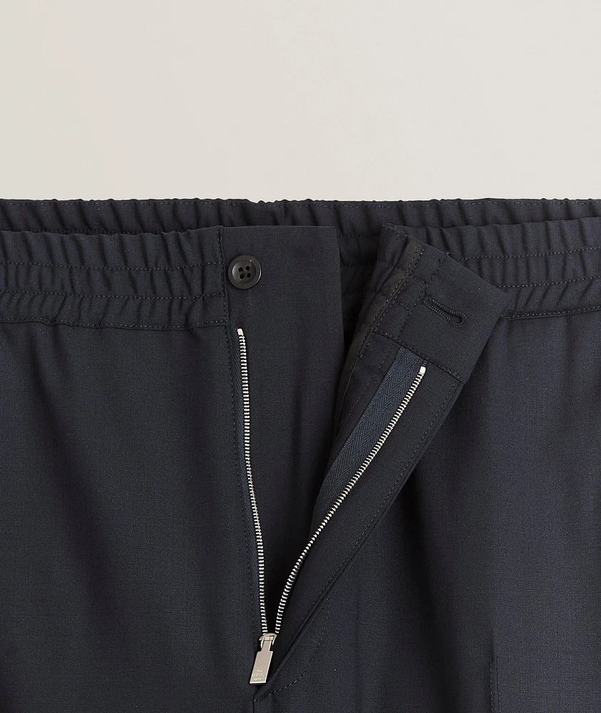 Stretch-Wool Joggers