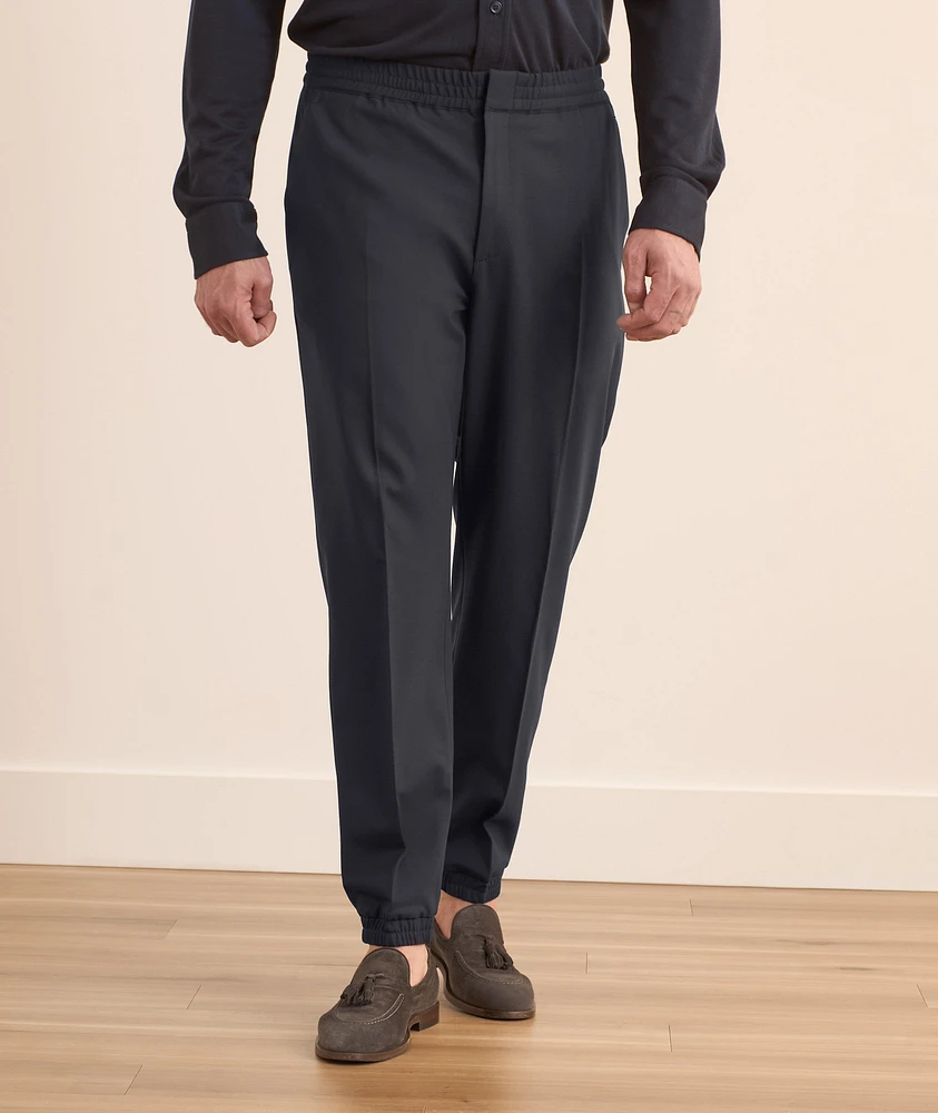 Stretch-Wool Joggers