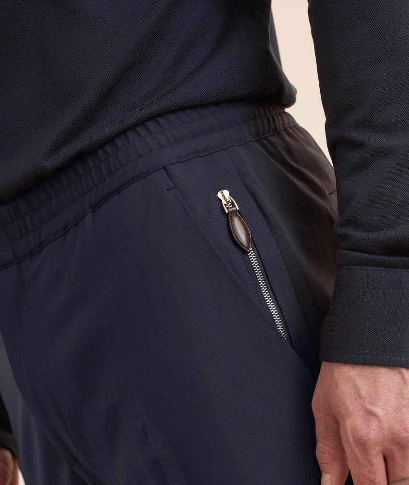 Stretch-Wool Joggers