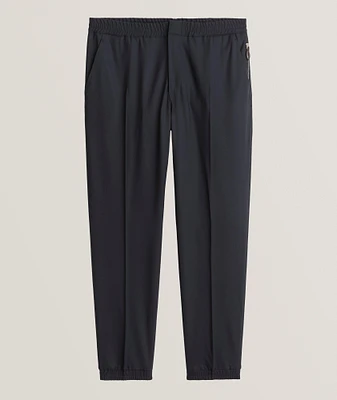 Stretch-Wool Joggers