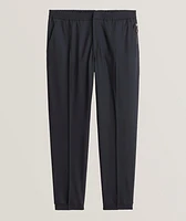 Stretch-Wool Joggers