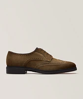 Suede Wingtip Brogues