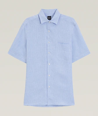 X Beckham Linen Dress Shirt