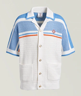 Cotton Tennis Crochet Shirt