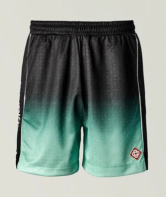 Gradient Monogram Jacquard Soccer Shorts