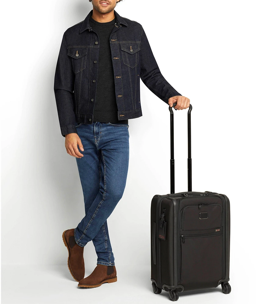 Alpha Continental Dual Access 4 Wheeled Carry-On