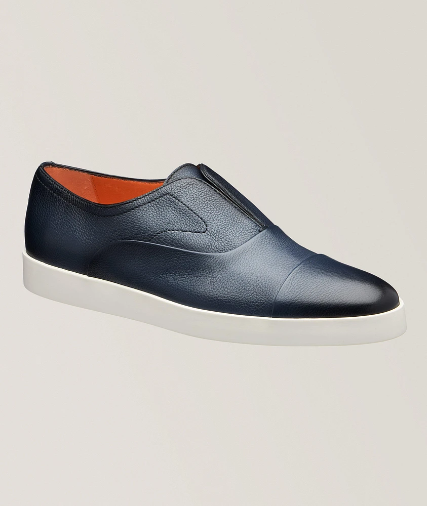 Atlantis Cap-Toe Leather Sneakers