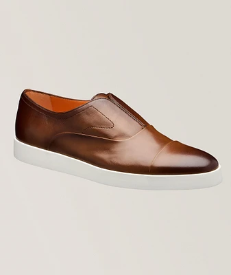 Atlantis Leather Slip-On Sneakers