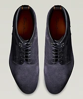 Burnished Suede Lug Boots