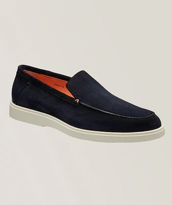 Suede Loafers