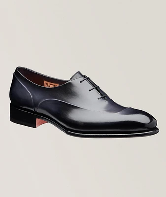 Burnished Leather Oxfords