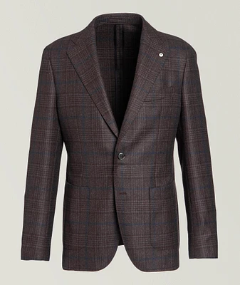 Checked Wool Sport Jacket