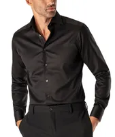 Slim-Fit Twill Dress Shirt