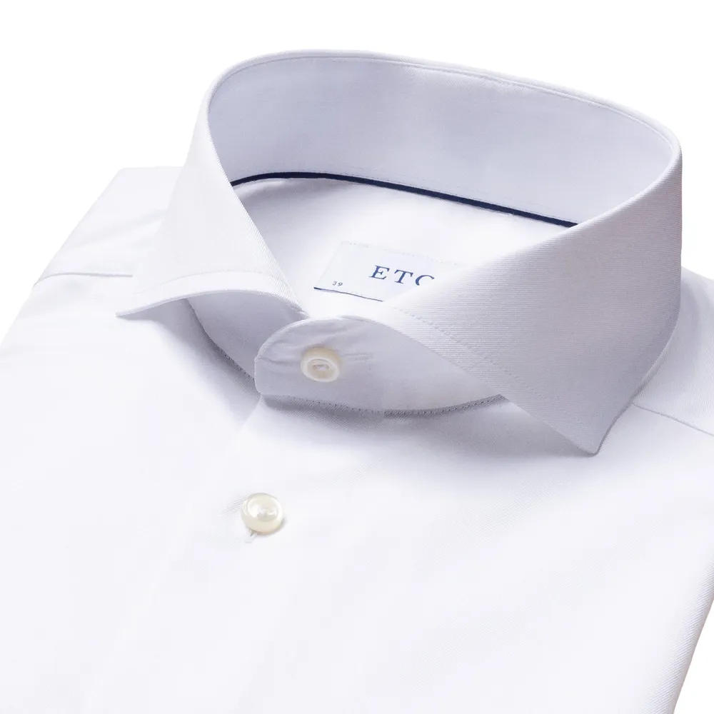 Super Slim-Fit Twill Dress Shirt