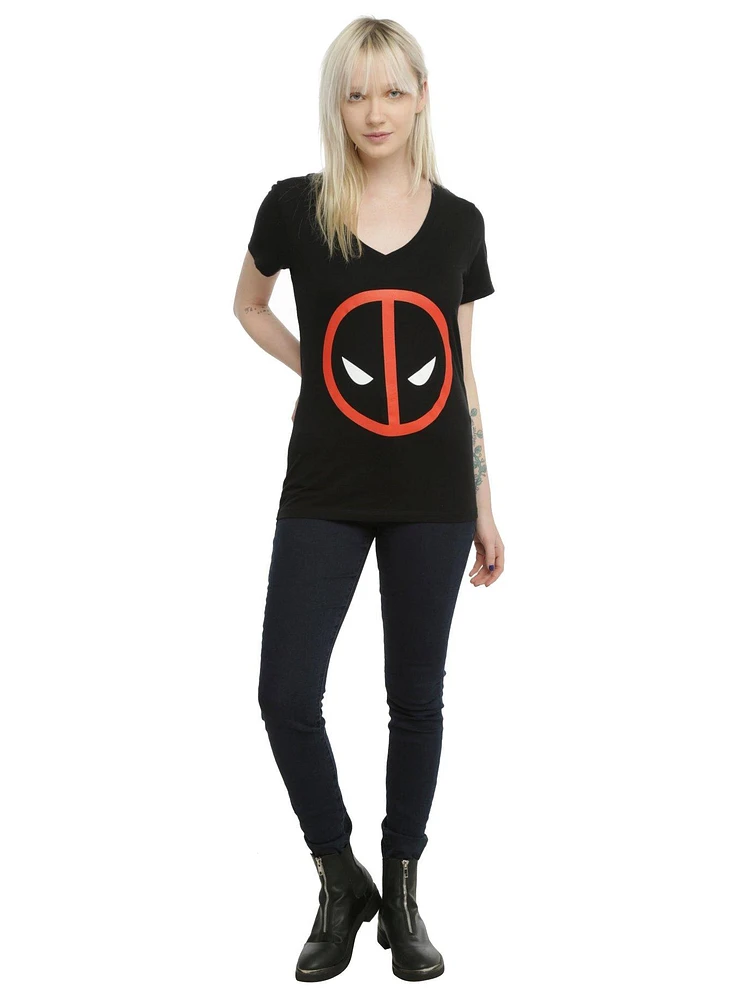 Marvel Deadpool Logo Girls T-Shirt